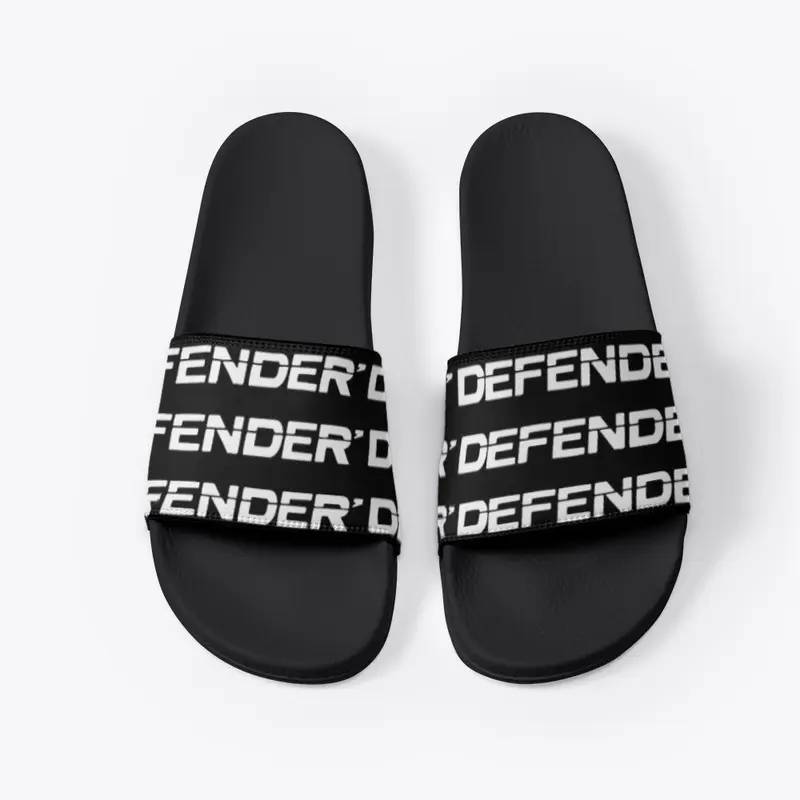 Landy Defender Summer Black Slides