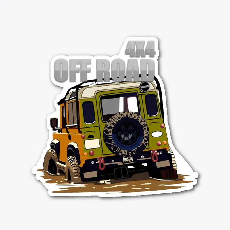 4x4 Off Road Defender Sticker