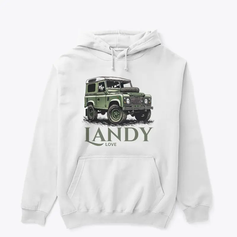 Off Road 4x4 Landy love Rover Hoodie